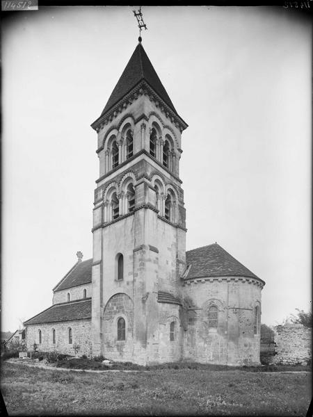 Façade nord et abside