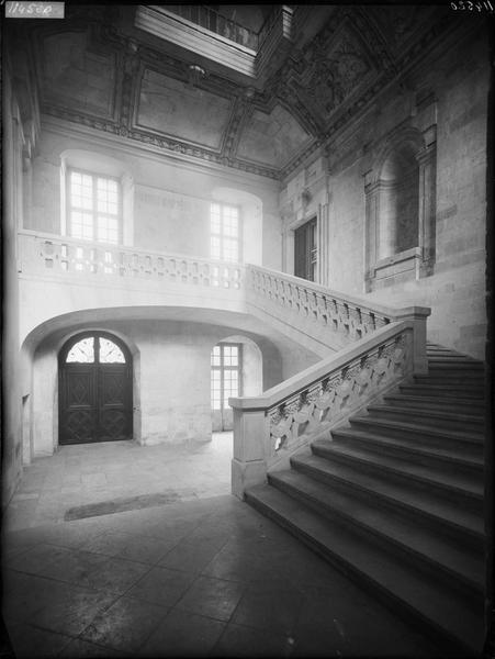 Escalier, aile Gaston d'Orléans