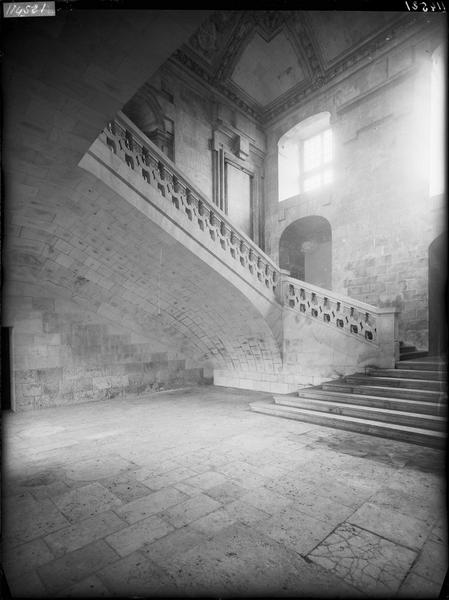 Escalier, aile Gaston d'Orléans