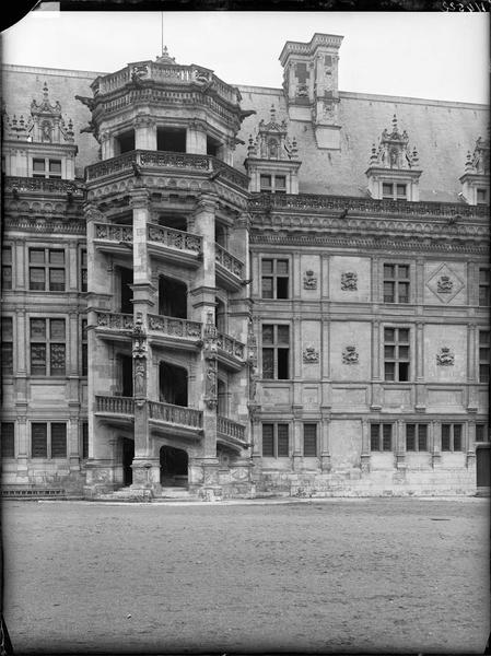 Escalier, aile François premier