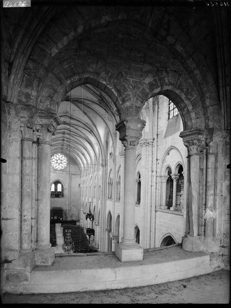 Nef, vue des tribunes