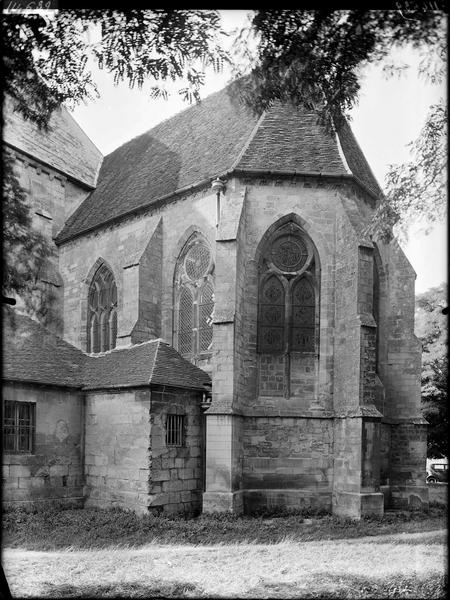 Extérieur de l'abside