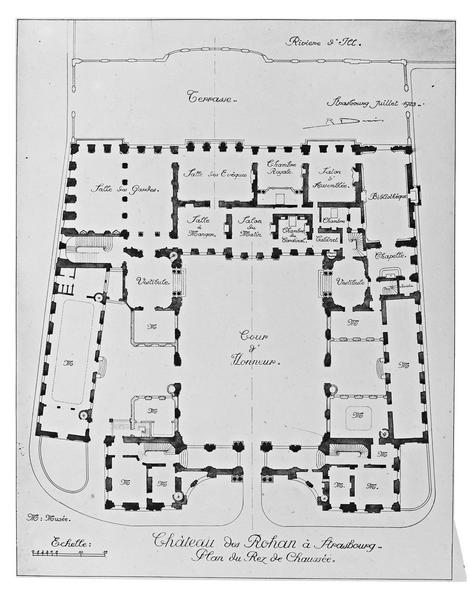 Plan du rez-de-chaussée