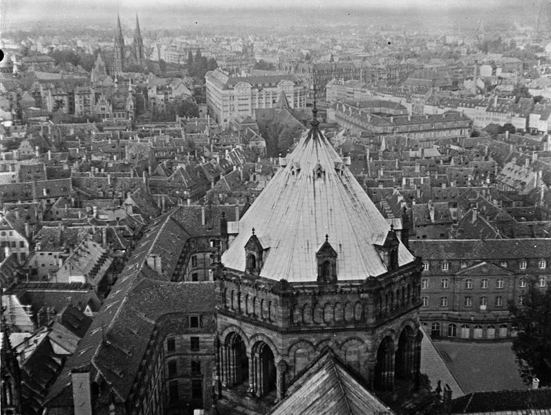 Vue prise du clocher de la cathédrale