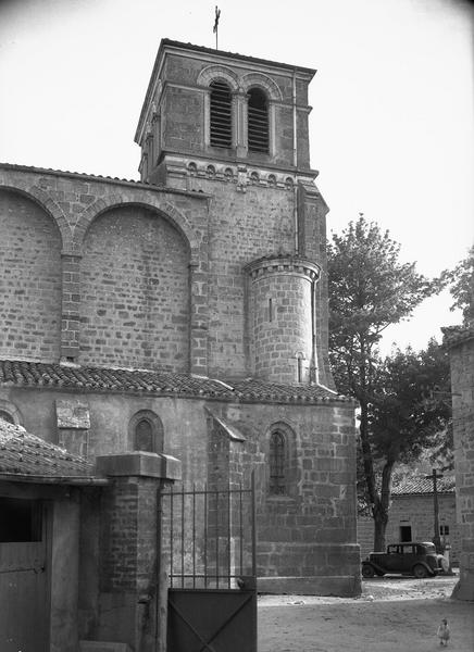 Clocher, façade nord