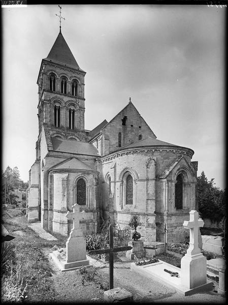 Abside et clocher, ensemble est