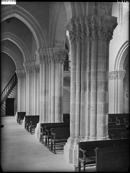 Détail intérieur nef