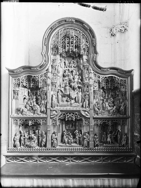 Retable de la chapelle latérale sud