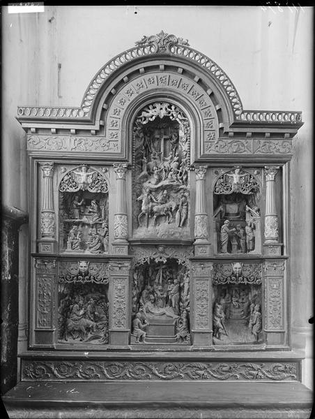 Retable de la chapelle latérale nord