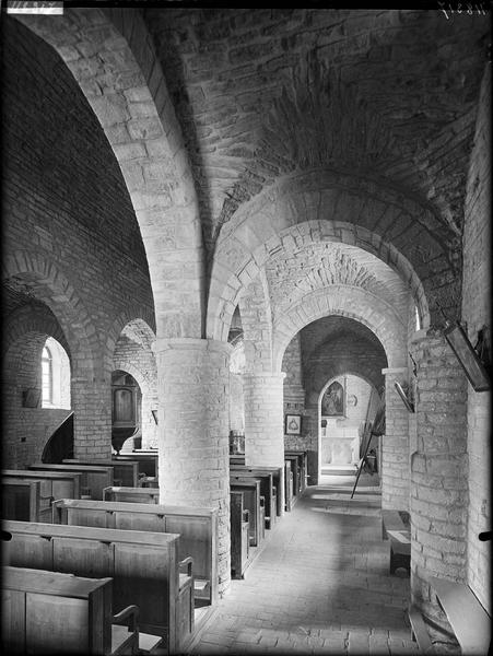 Intérieur du bas-côté sud