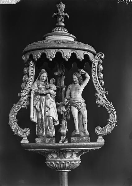 Bâton de procession de confrérie