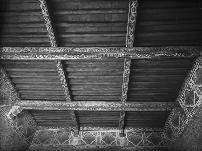 Plafond de la chambre du pape