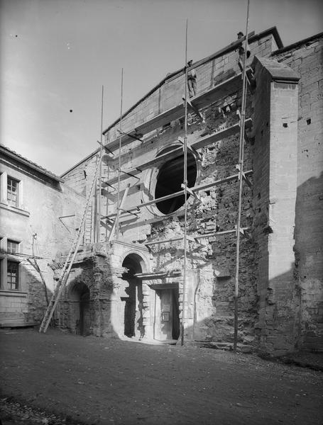 Façade de l'église