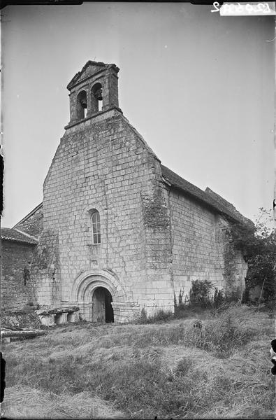 Extérieur de la chapelle, côté ouest