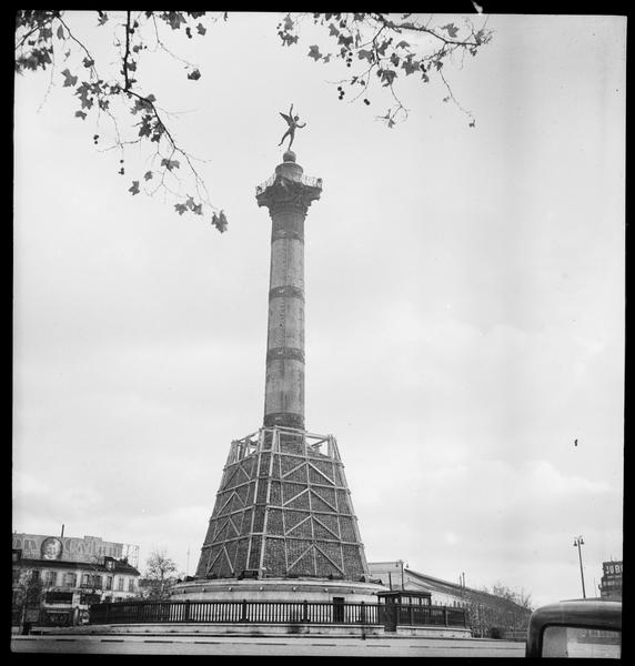 Mesures de protection pendant la guerre de 1939-1945 : la colonne