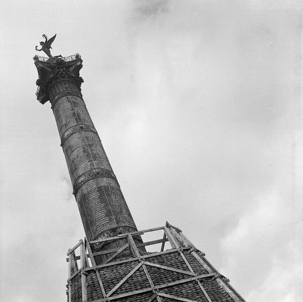 Mesures de protection pendant la guerre de 1939-1945 : la colonne