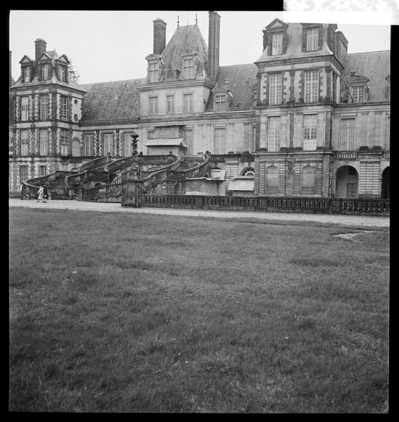 Mesures de protection pendant la guerre de 1939-1945 : l'escalier