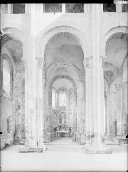 Transept nord, absidiole ouvrant à l'est du croisillon nord, vers l'est