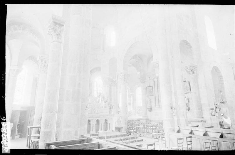 Intérieur du choeur, vers le nord-est