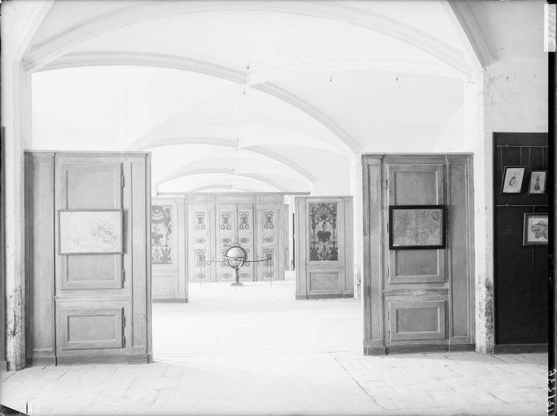 Aile est, appartements privés avant restauration