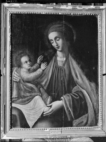 Vierge à l'Enfant, peinture