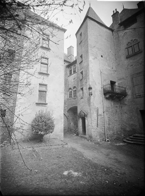 Façade sur cour intérieure