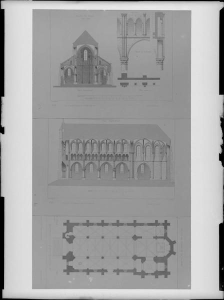 Plan et coupe. Plan et coupe