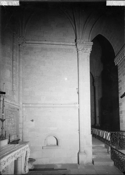 Chapelle de la Vierge, côté sud