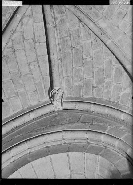 Ange, détail de voûtes de la chapelle de la Vierge