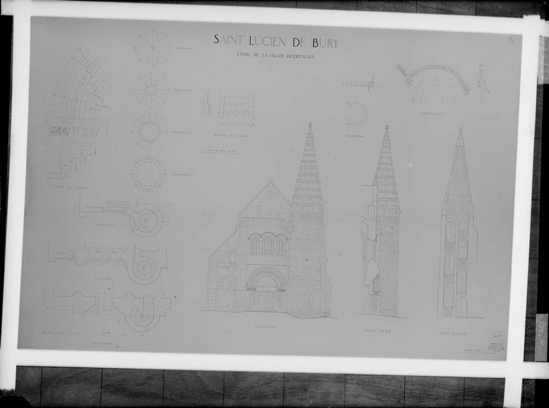 Coupe et élévation. Coupe et élévation