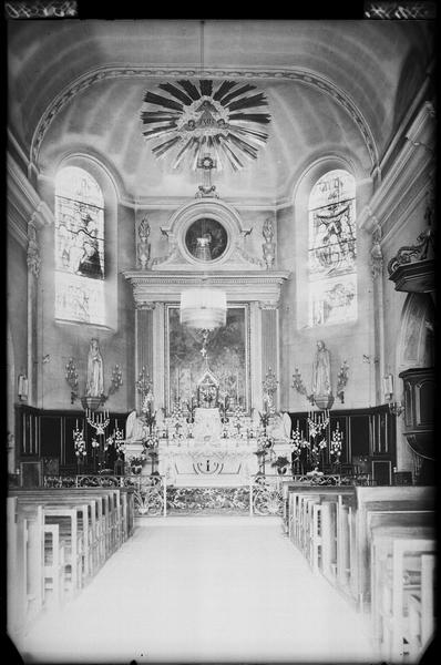 Intérieur de la chapelle