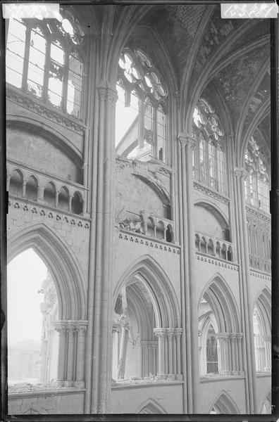 Nef et triforium côté sud