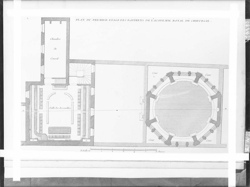 Plan du premier étage. Plan du premier étage