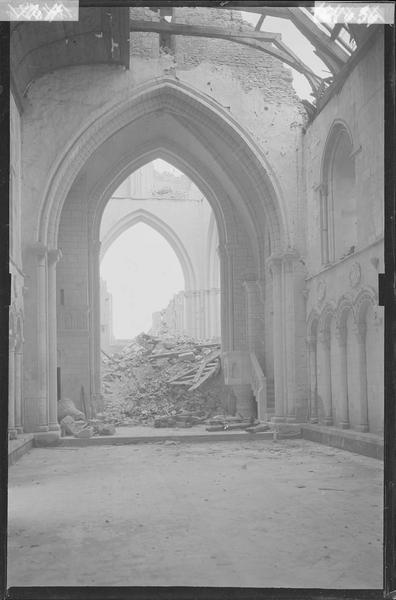 Choeur après le bombardement de 1944