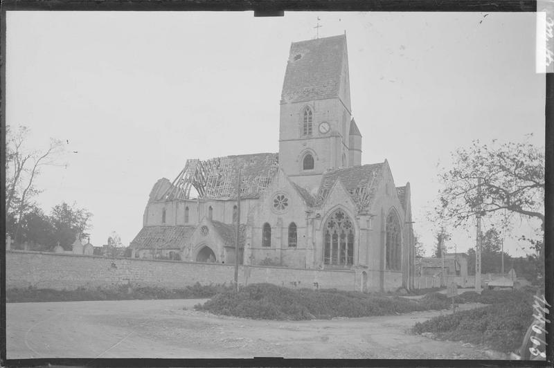 Ensemble nord après le bombardement de 1944