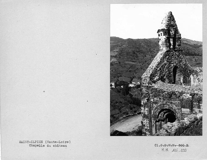 Vestiges du clocher de l'église