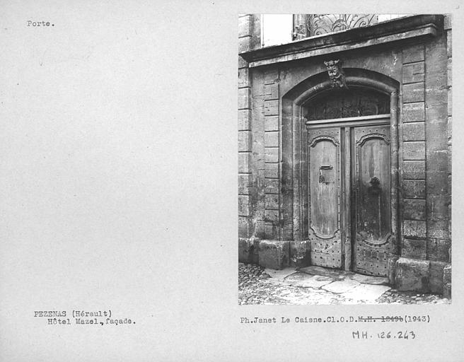 Ancien hôtel Mazel