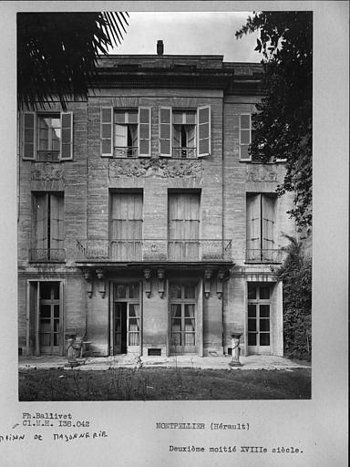 Façade sur cour