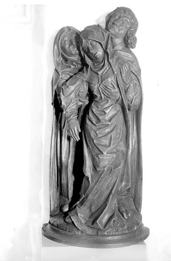 Pamoison de la Vierge, groupe en bois, Flandres, n°66