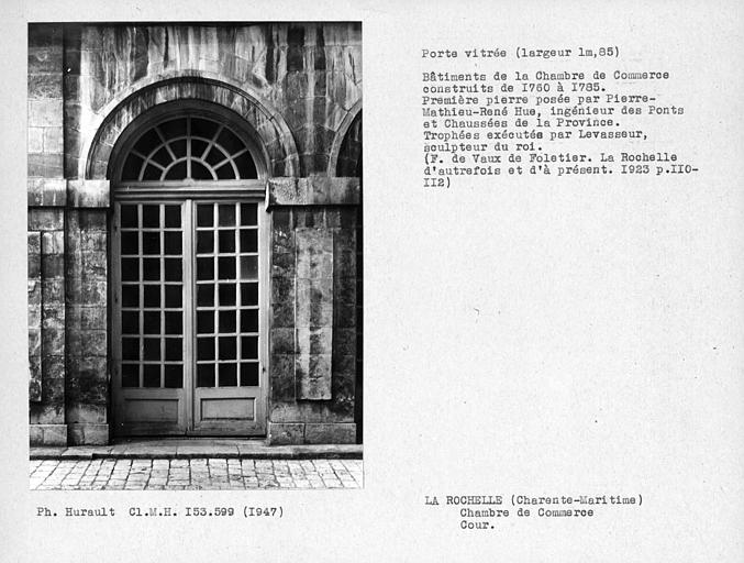 Porte-fenêtre sur cour