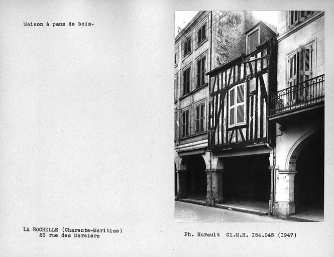 Vue d'ensemble de la façade