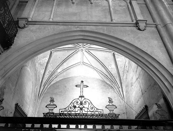 Première chapelle latérale nord : voûte