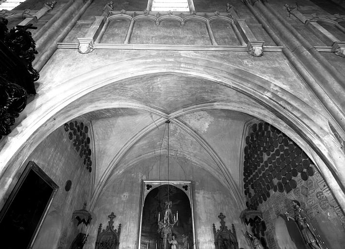 Voûte de la chapelle latérale