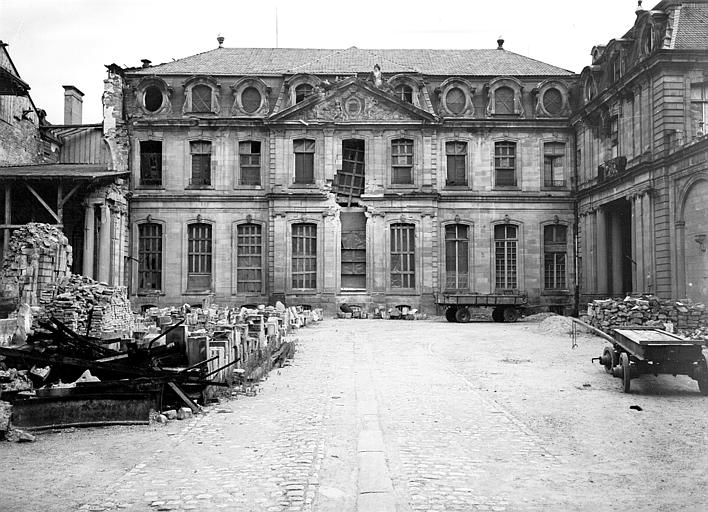 Façade sur cour intérieure