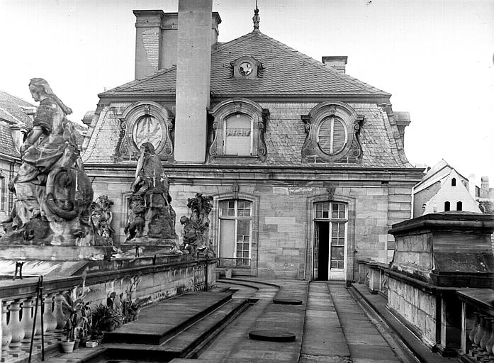 Vue d'ensemble de la terrasse