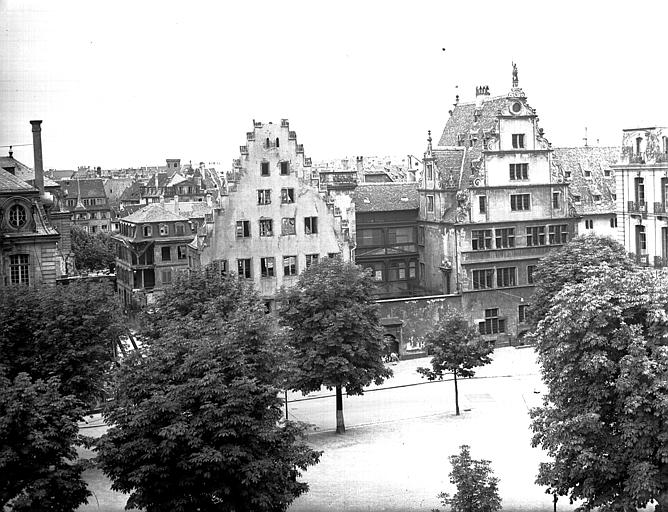 Vue prise de la cathédrale