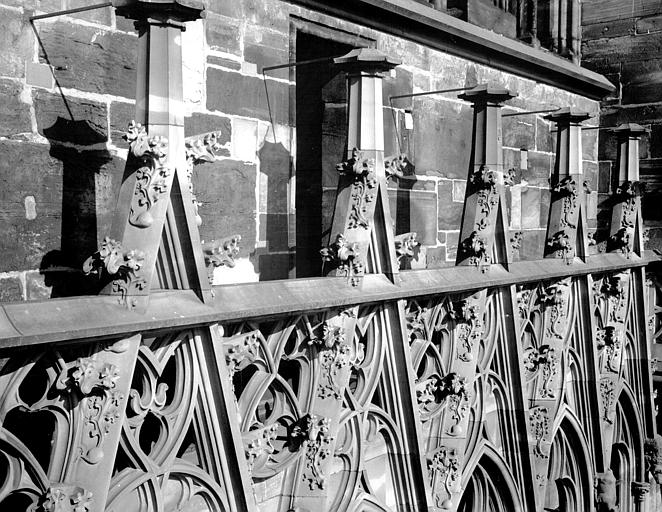 Première galerie, façade ouest, partie latérale