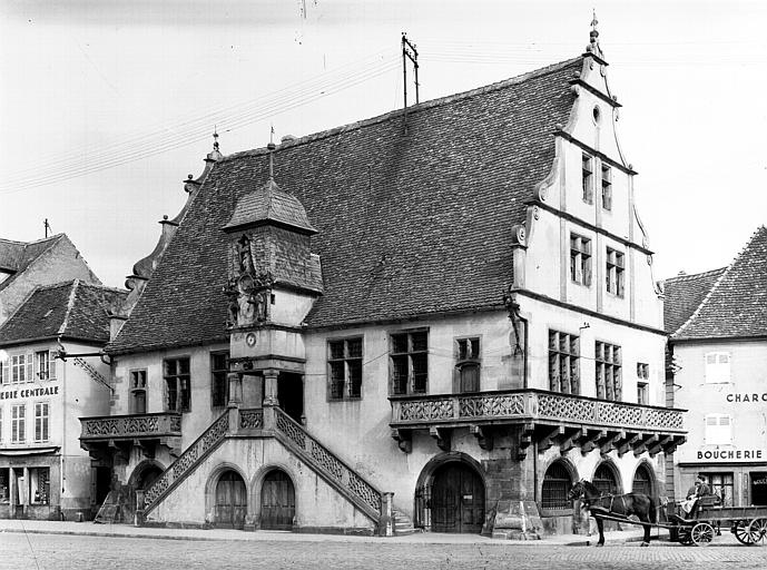 Façade principale et façade latérale