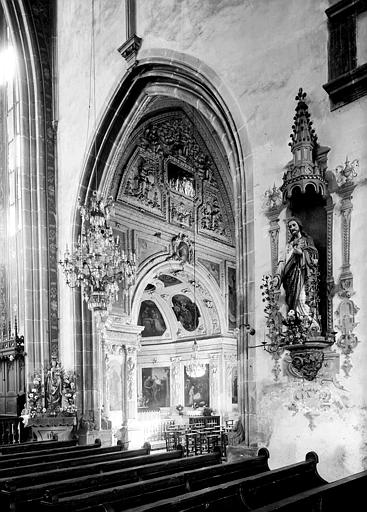 Décoration du transept