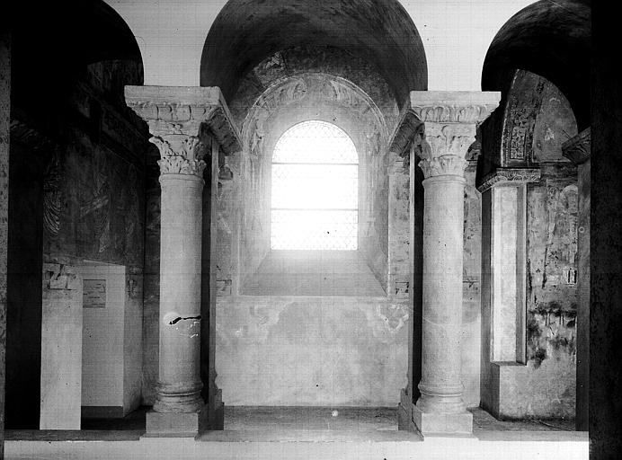 Relevés de fresques de l’église de Saint-Chef : chapelle haute, bras nord du transept